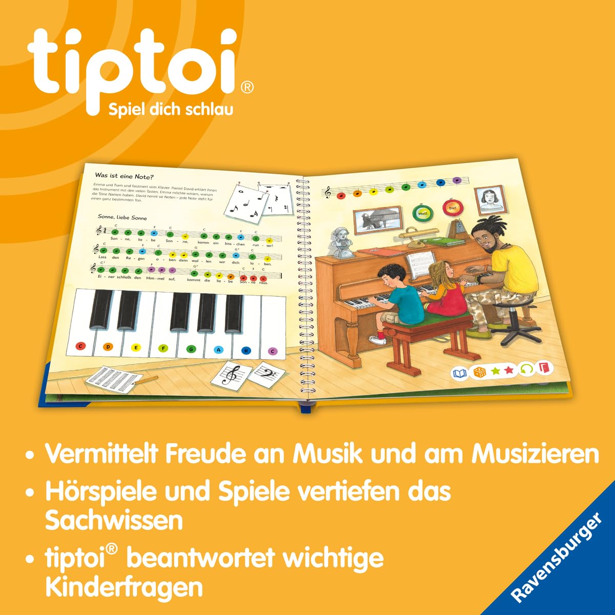 tiptoi® Wieso? Weshalb? Warum? - Wir entdecken die Musik