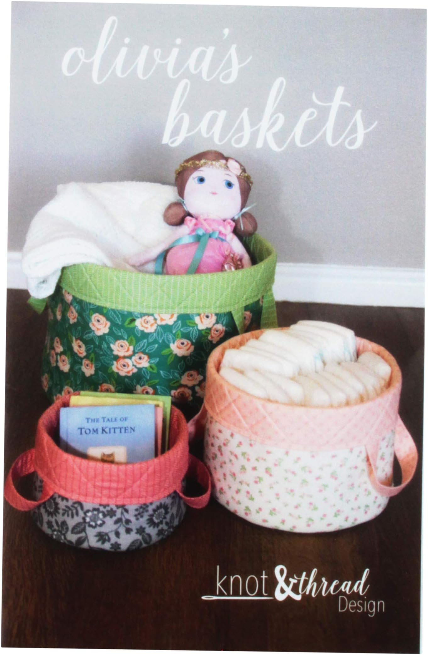 Knot and Thread Designs Olivias Baskets Pattern, None