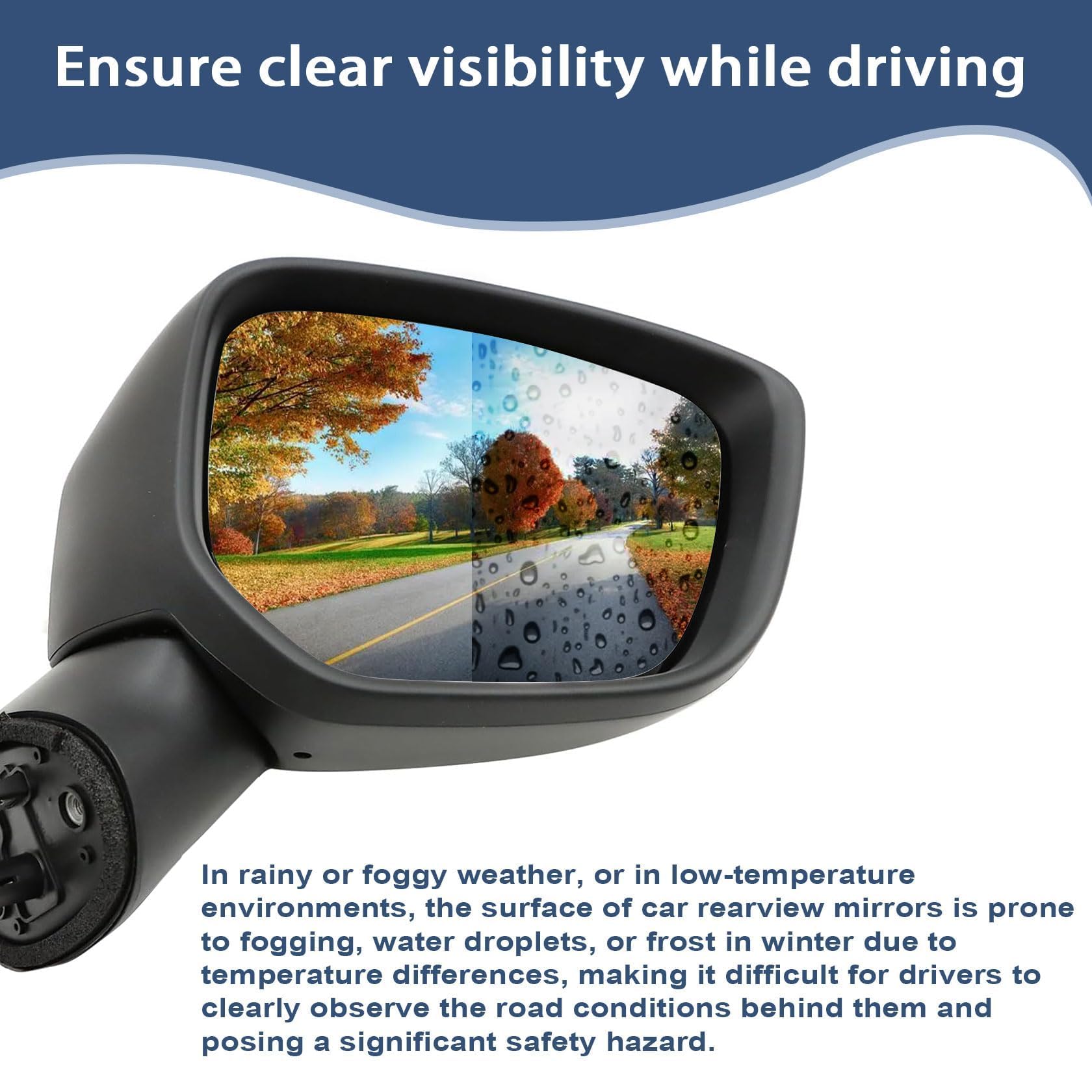 Amazon.com: FZJDSD Right Passenger Side Mirror Assembly Compatible