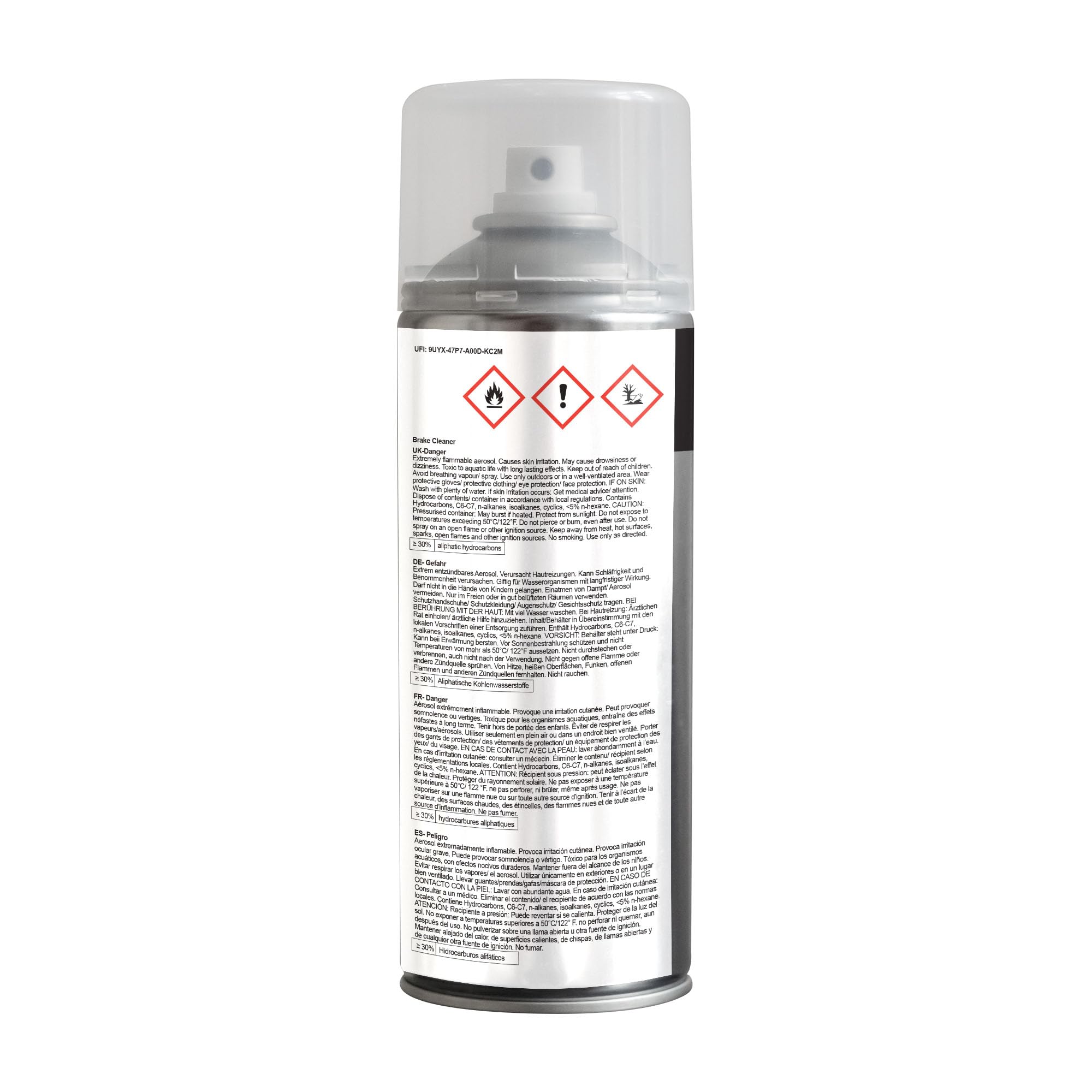 JENOLITE Spray nettoyant pour freins | 3x400 ml | Nettoyant pour freins très résistant | Nettoie les freins sans démontage | Réduit le bruit de frein et améliore les performances de freinage | Élimine