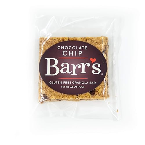 Miniatura 2 de Mrs. Barr's Natural Foods Barras de granola  Chips de chocolate  Avena orgánica certificada sin gluten  Textura suave  Lote pequeño  Calidad gourmet