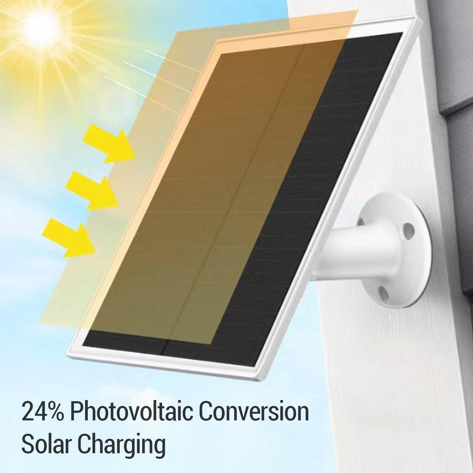 Pannello Solare per Telecamera di Sicurezza, Pannello Solare 6W