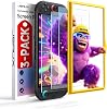 JSAUX 3-Pack Screen Protector for Nintendo Switch 2, Easy to Install with Guiding Frame Tempered Glass Ultra HD Glass Protector 9H Hardness Scratch Resistant