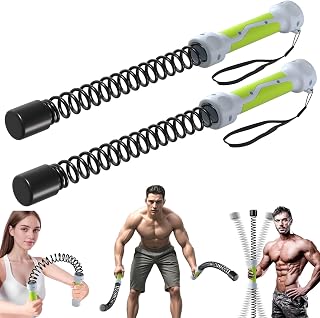 3 in 1 Ropeless Battle Ropes for Home Grm,Portable HIIT Workout Rope for Working Out, Weighted Exercise Battle Ropes for Low-Impact Cardio Training(2 pcs