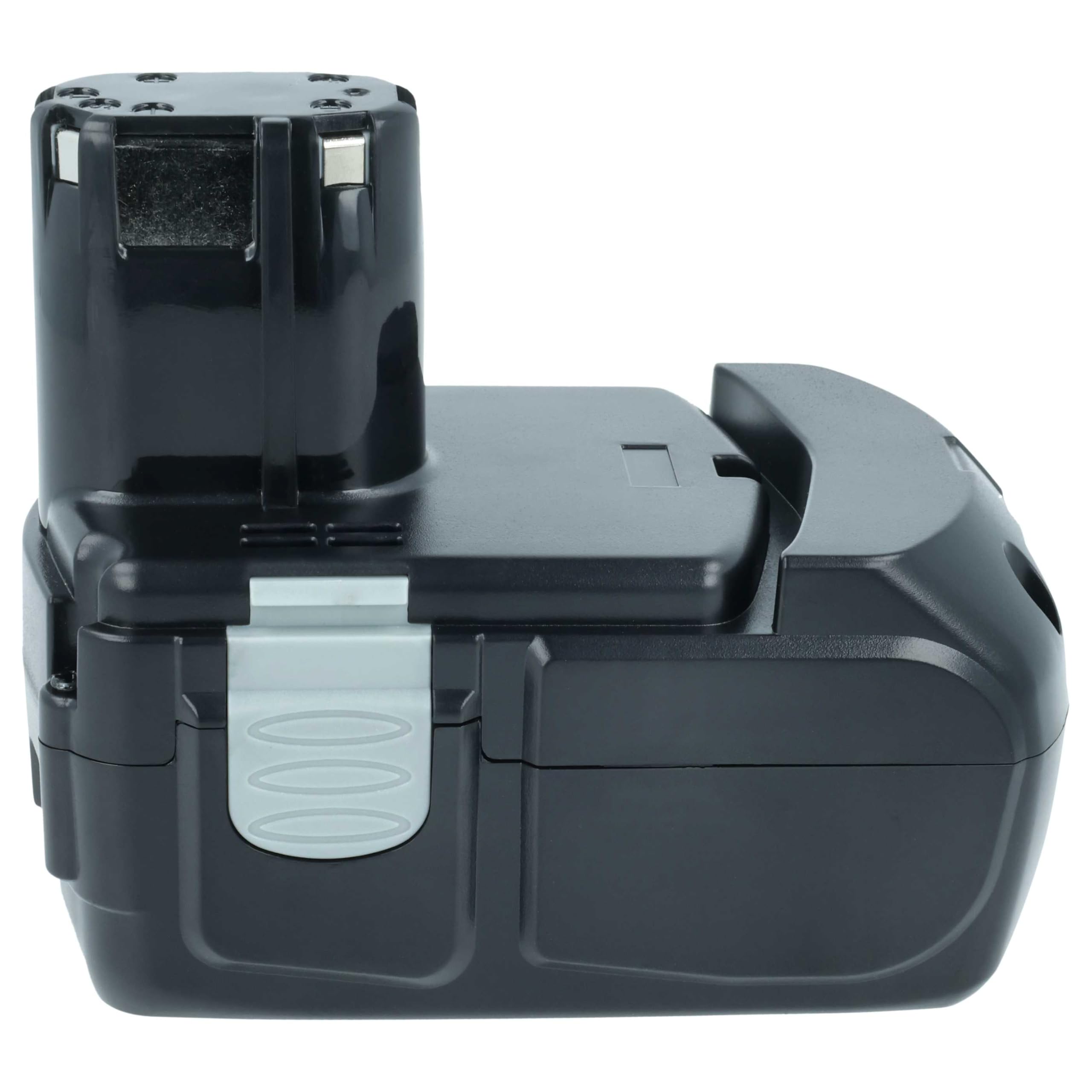 vhbw 3x NiMH akumulator 1500 mAh (18 V) pasujący do elektronarzędzi narzędzia Powertools Tools Hitachi WR 18DL, WR 18DMR