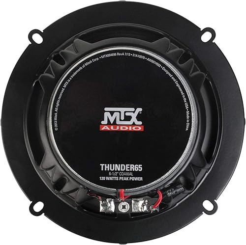 Miniatura 4 de MTX Audio THUNDER65 Thunder - Altavoces coaxiales (2 unidades)