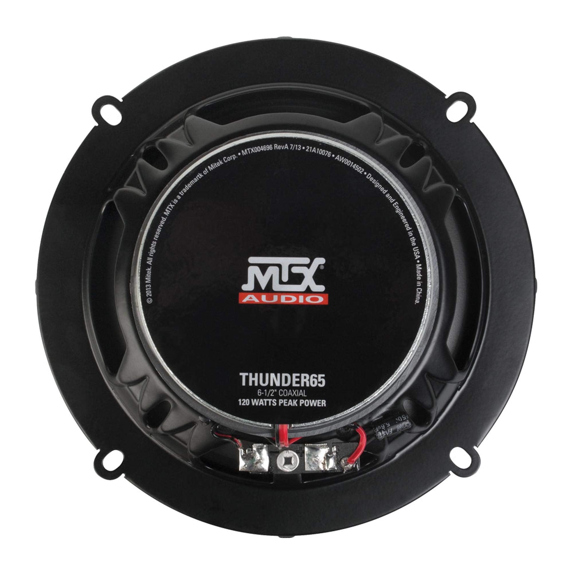 Amazon.com: MTX Audio THUNDER65 Thunder Coaxial Speakers