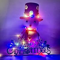 Vista 197 de Paquete de 2 guirnaldas de luces LED, funcionan con pilas, 5 m, 50 luces intermitentes, temporizador, impermeables, para habitaciones, bodas