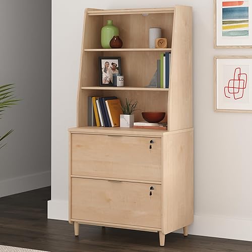 Miniatura 8 de Sauder Clifford Place Biblioteca Hutch, acabado de gran nogal