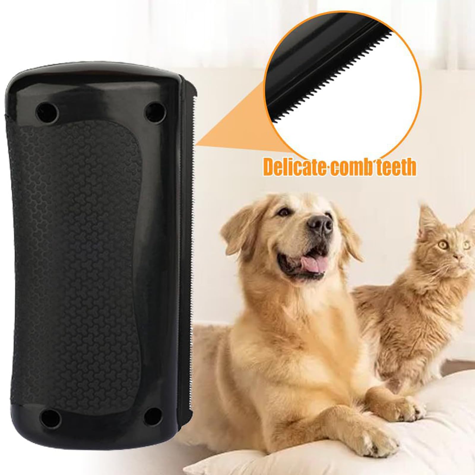 Per Groomify Spazzola per animali domestici,Per Groomify Spazzola Mr Waggy Tails,Spazzola per Toelettatura Cani e Gatti, Rimuovi Pelo Animali,Pettine Cani Gatti Animali Domestici,Deshedding Pet Comb