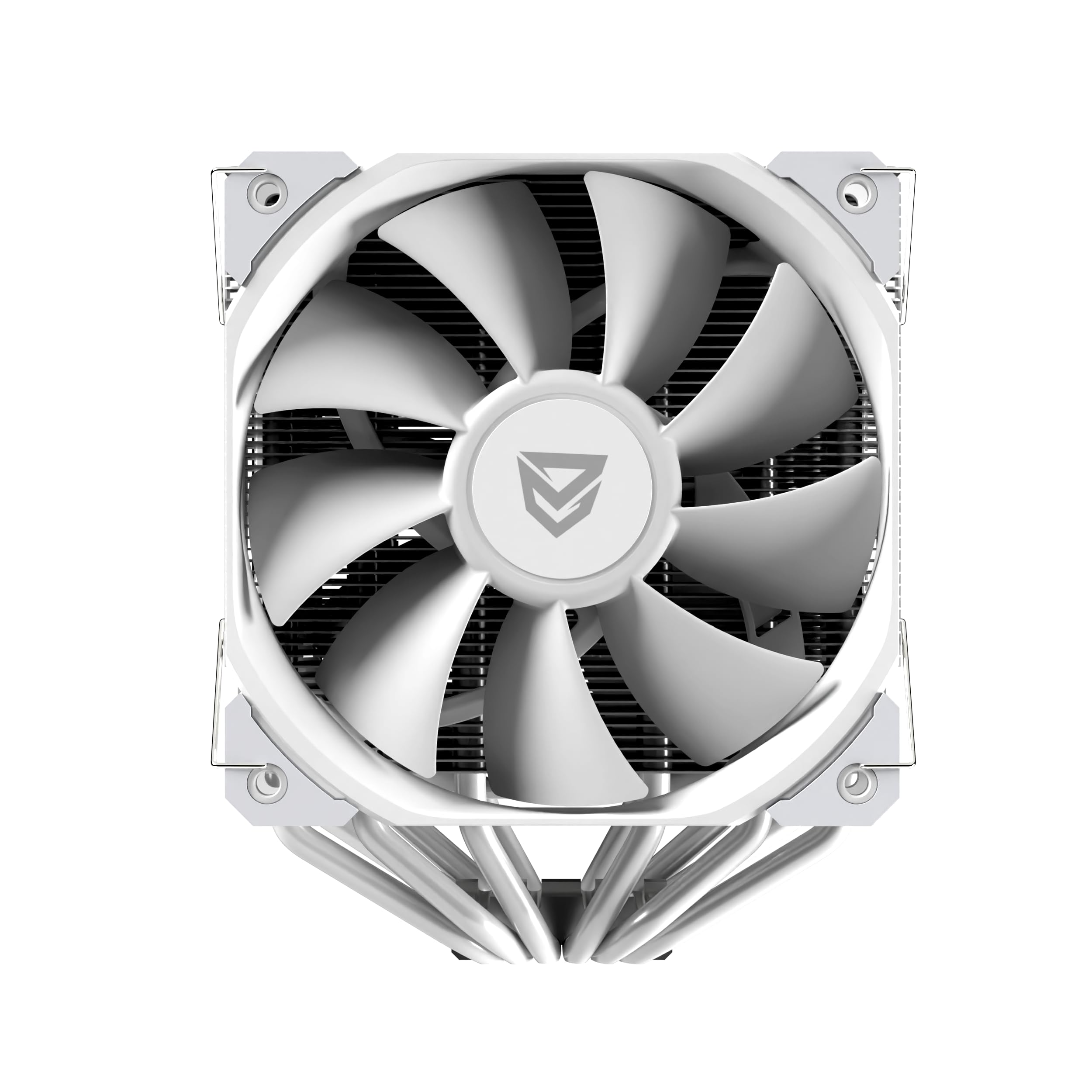 Nfortec Sculptor X2 disipador CPU ARGB 240W TDP doble ventilador 120mm Intel AMD blanco