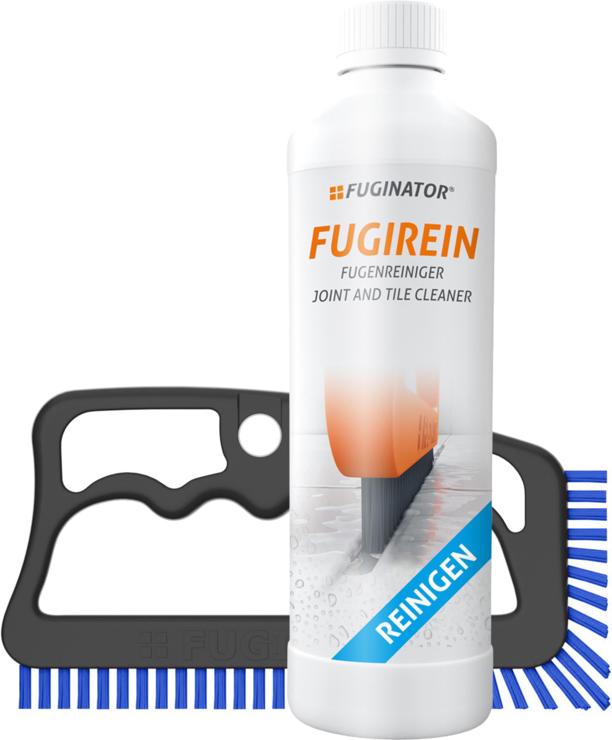 Nettoyant pour joints 250 ML et brosse FUGINATOR contre les taches tenaces