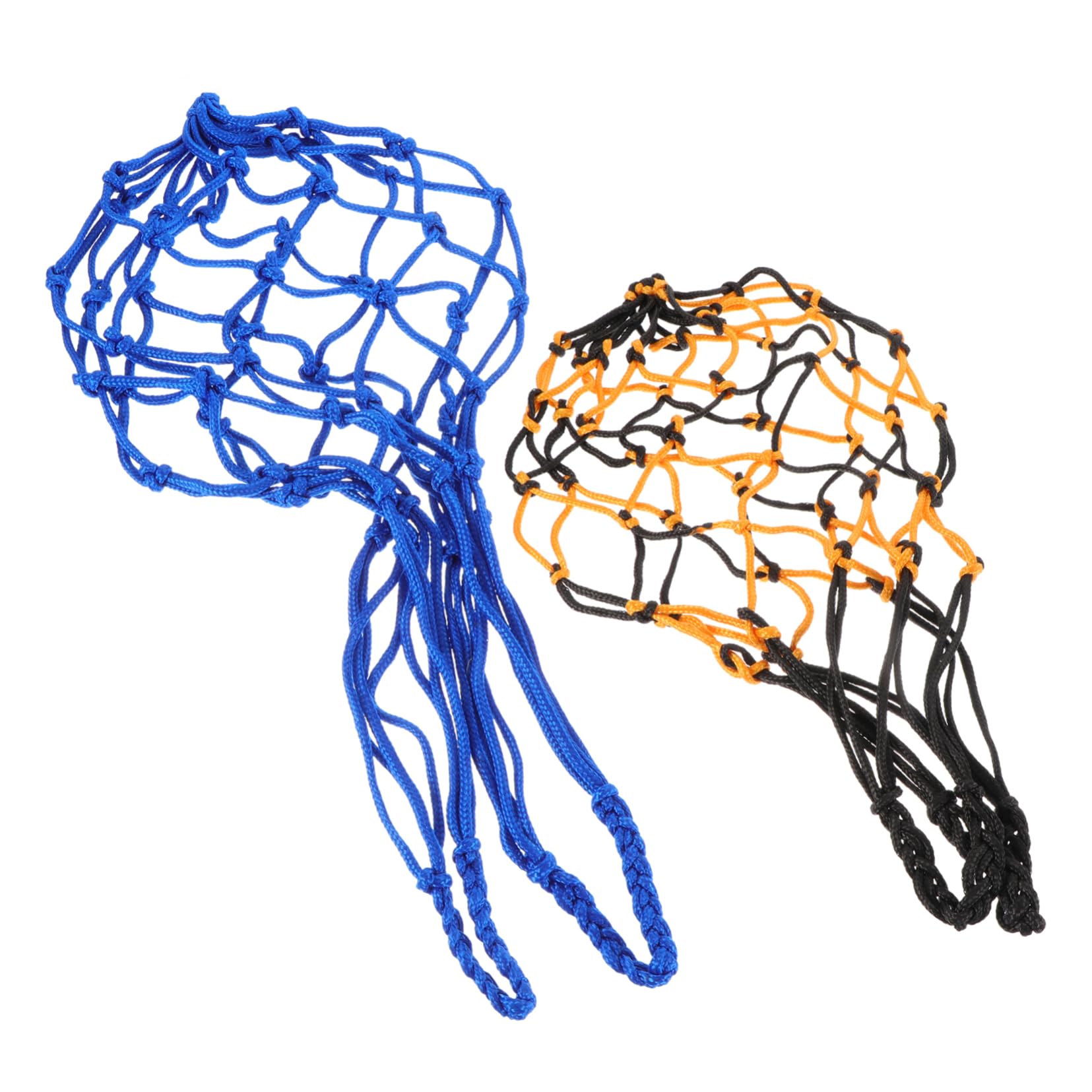 1set Thickened Football Mesh Bag Sports Equipment Bag for Soccer Basketball and Volleyball Drawstring Design for and Training Activities 2pcs