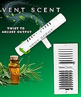 Vista 3 de Whole Home Air Freshener 10 Scented Sticks Included Passive Essential Oil Diffuser Easier Placement Than HVAC Furnace Filter or AC