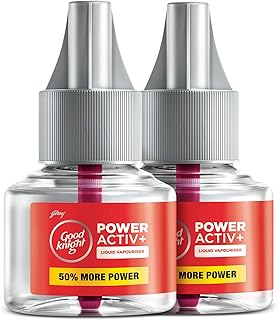 Good Knight Power Activ+, Mosquito Repellent Refill (Pack of 2)