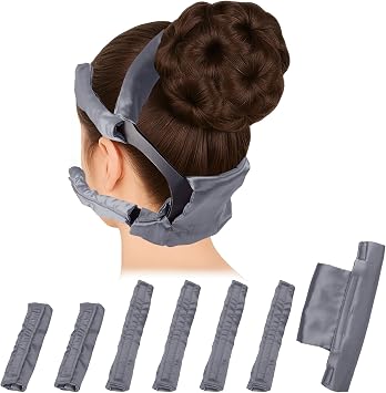 7 PCS Satin CPAP Strap Covers, Comfortable CPAP Mask Strap Covers Gray