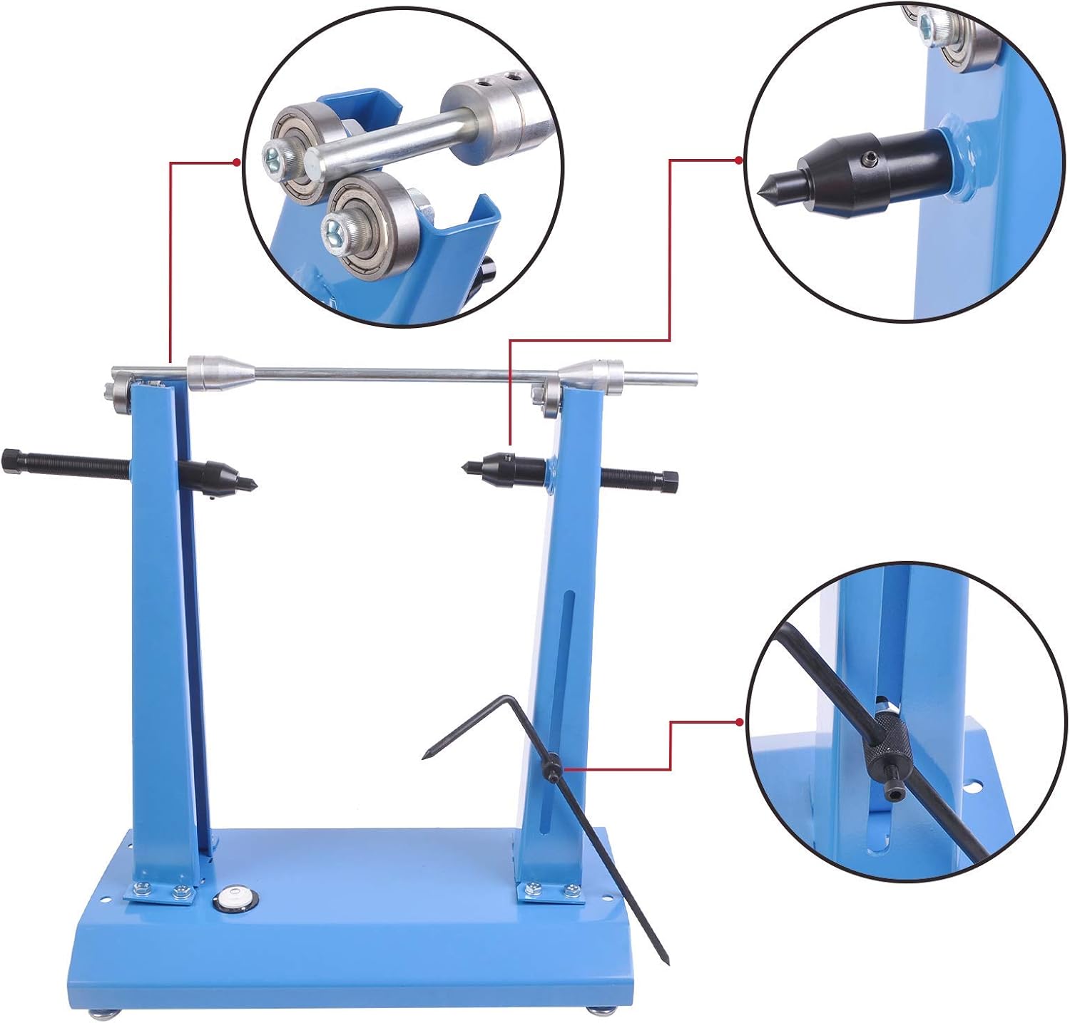 Motorcycle Wheel Balancing and Truing Stand