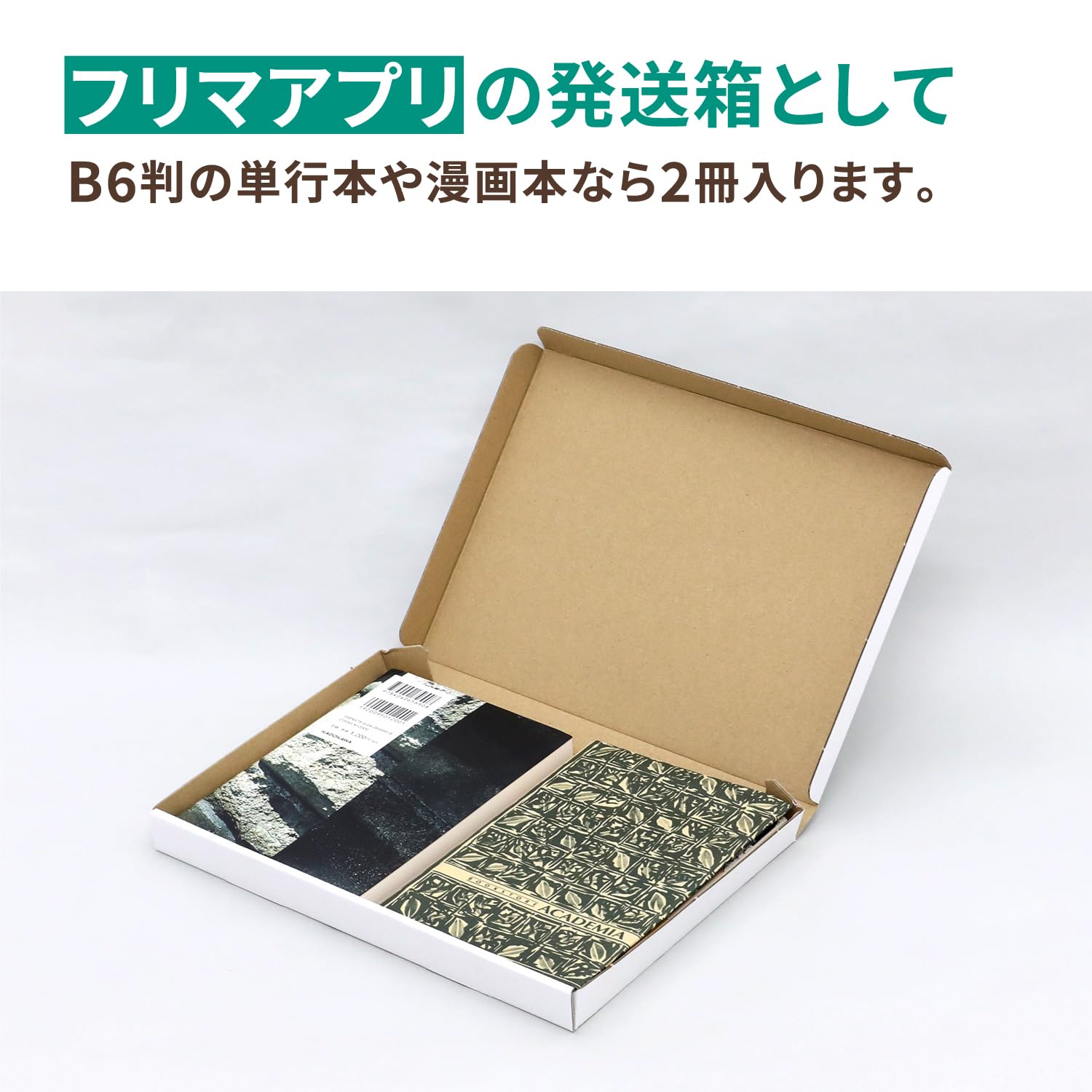 Amazon.co.jp: アースダンボール ネコポス クリックポスト 箱 B5 2.5cm