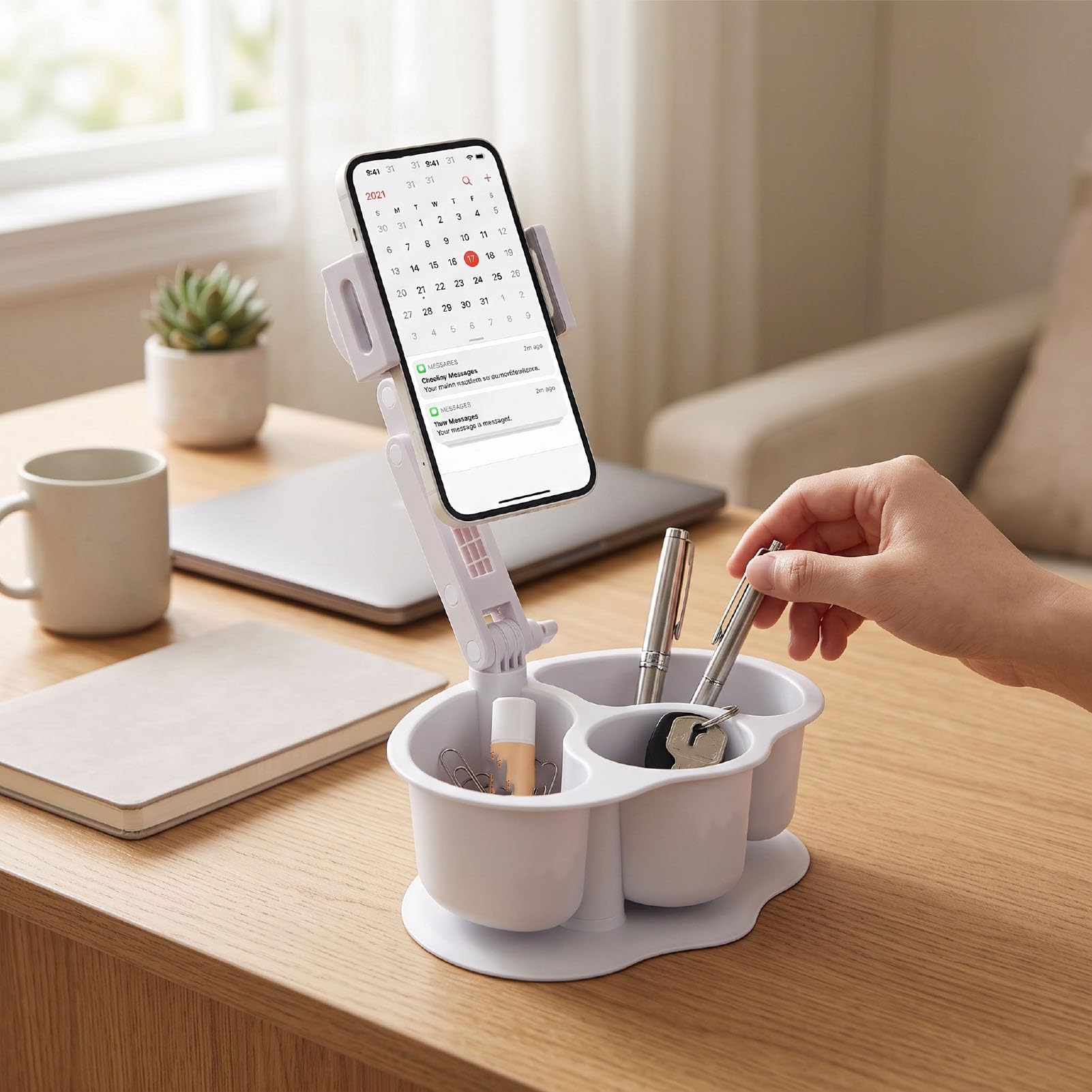 Bewinner Poduszka-podstawka na Tablet z Uchwytem Obrotowym 360° do urządzeń