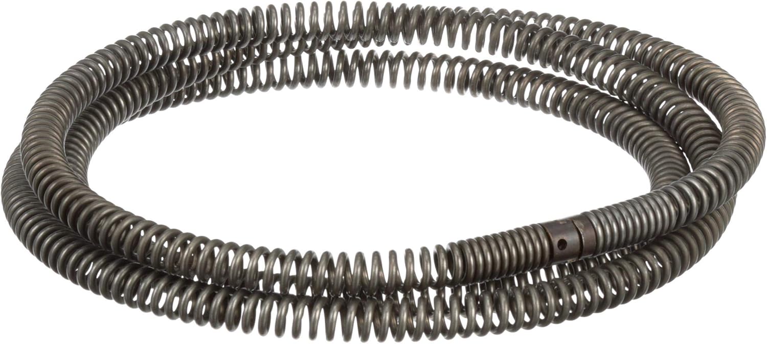 RIDGID 66492 Model K-60SP Compact 120-Volt Sectional Drain Cleaning Machine Kit & 62270 C-8 Sink Sectional Cables, Drain Cleaning Cables, Black