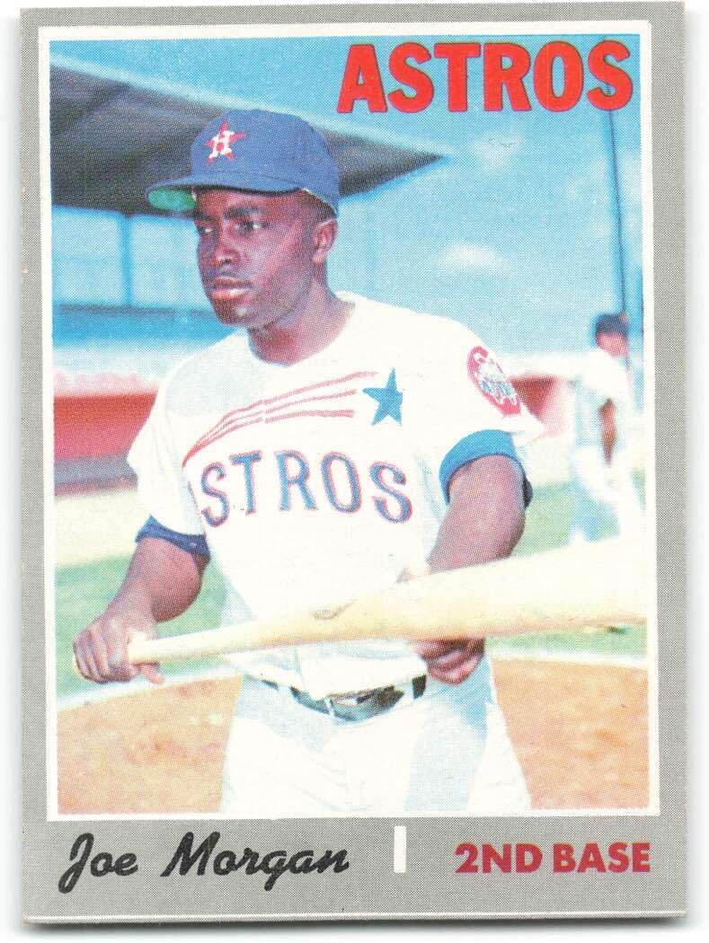 1970 Topps #537 Joe Morgan NM+ Houston Astros Baseball Trading Card
