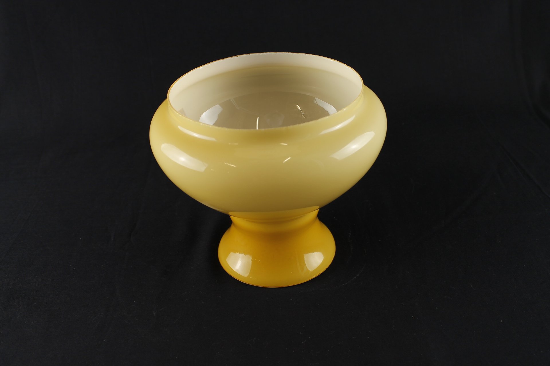 Paralume in vetro ricambio colore ambra per lampada - Ø 14,4 cm