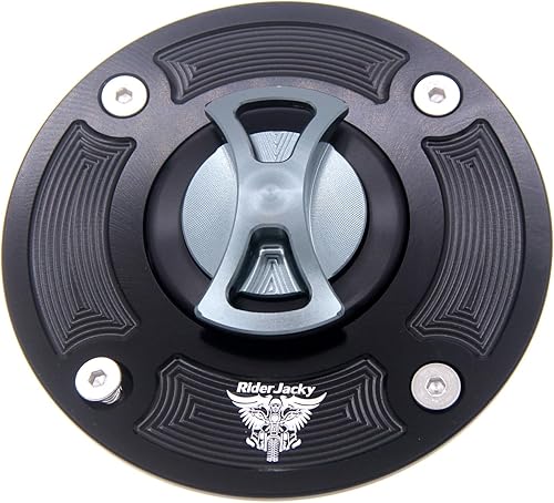 Miniatura 10 de Riderjacky Tapa del tanque de combustible para motocicleta sin llave para Suzuki HAYABUSA GSXR 1300 1999-2007, SV650SV650S 1992-2002, GSXR600