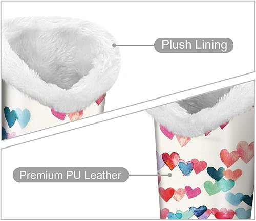 Miniatura 162 de Fintie Soporte para anteojos forrado de felpa con base magnética, estuche de cuero vegano prémium para lentes