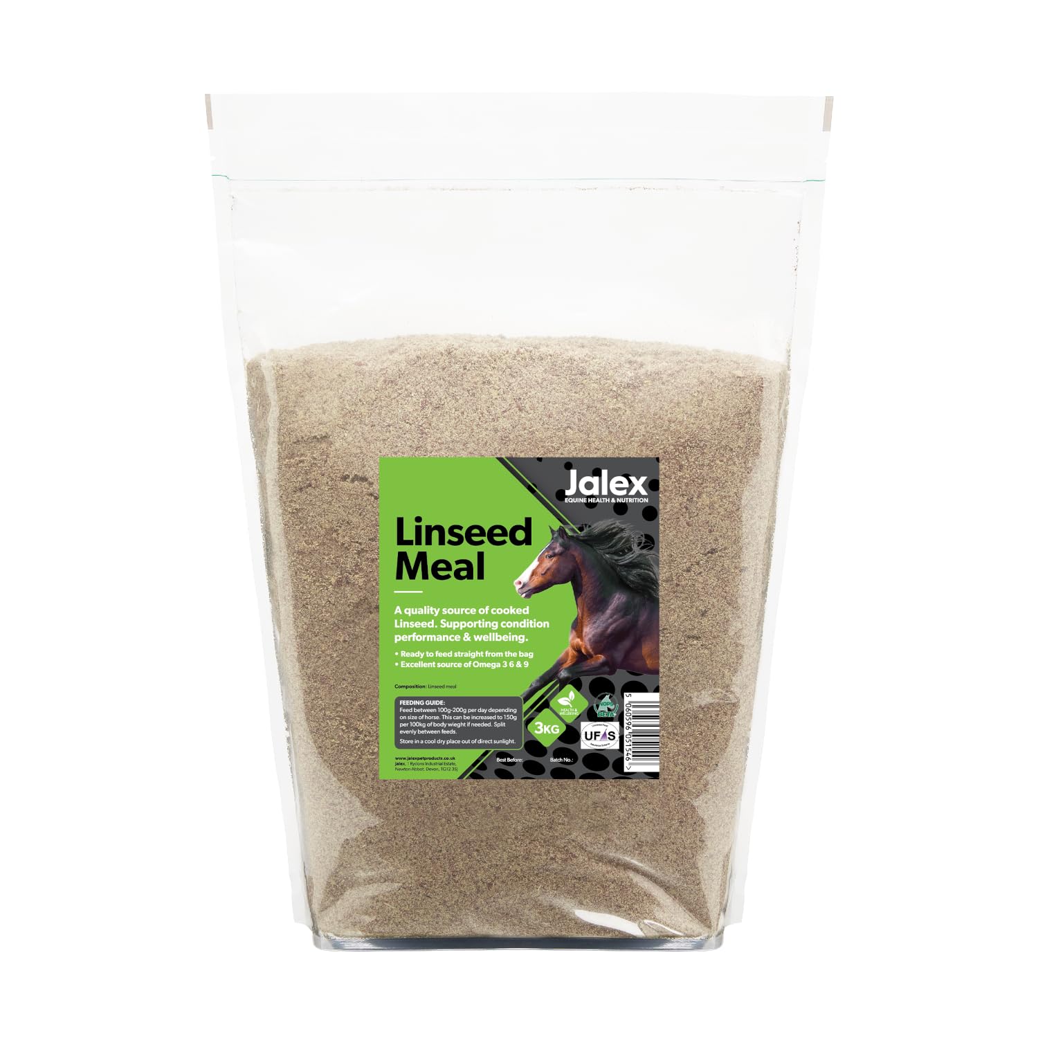 Jalex Equine Linseed Meal Skin, Coat and Joint Horse Supplement