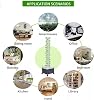 Hydroponic tower set, aquaponics, vertical farming aeroponic tower equipment, suitable for indoor herbal medicine, with moisturizing pump, timer, 15 layers 45 plants