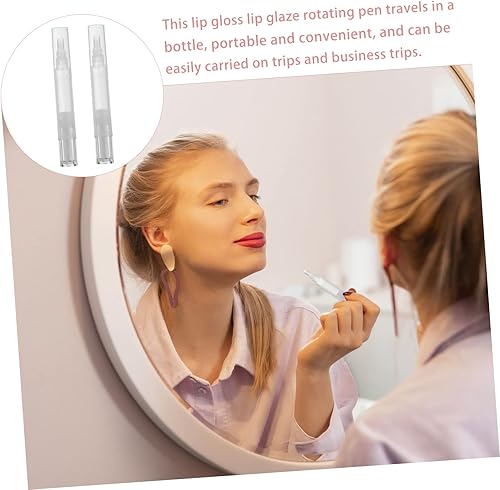 5pcs Elf Lip Makeup Containers Empty Lip Gloss Bottles Travel Sub Bottles