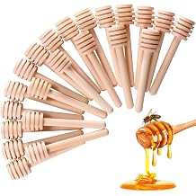 150 Pcs Honey Sticks Dipper, 3 inch Mini Wooden Honeycomb Stick