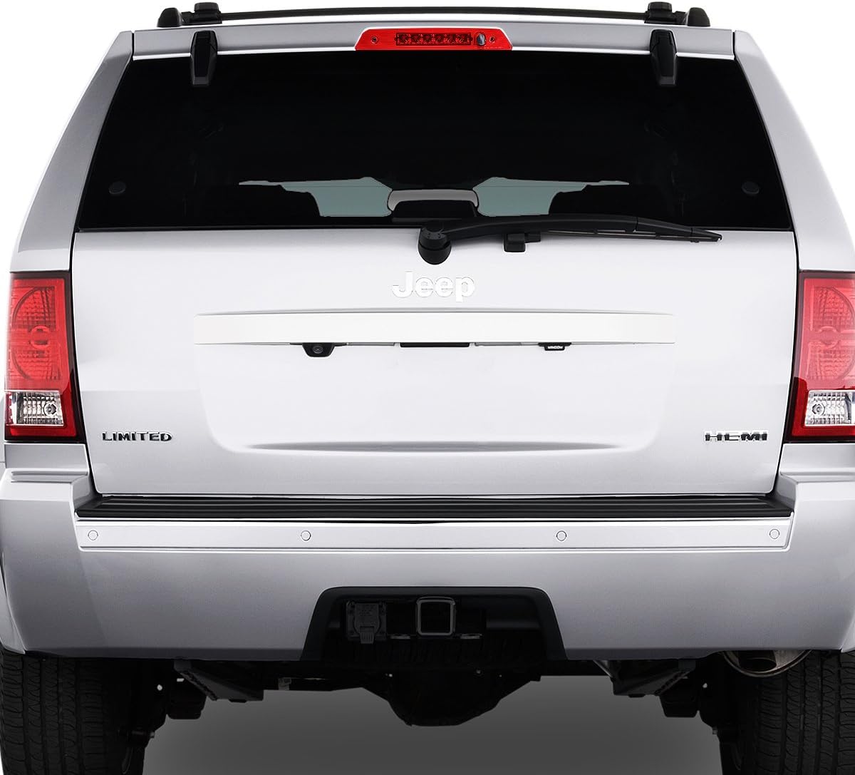 DNA MOTORING 3BL-JGC05-LED-RD Red Lens LED High Mount 3rd Third Brake Light [Compatible with 05-10 Jeep Grand Cherokee]