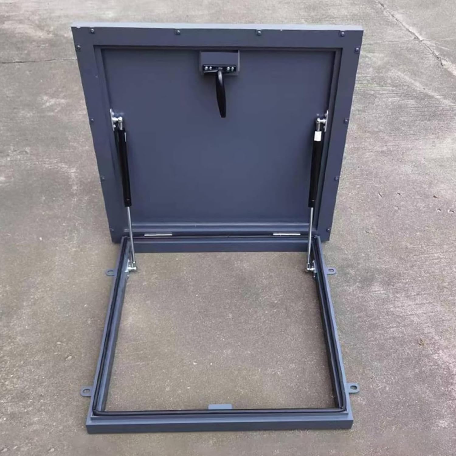 DUANHOZ Galvanized Steel Roof Hatch with Weatherproofing, Maintenance Access Door for Attic and Roof Security