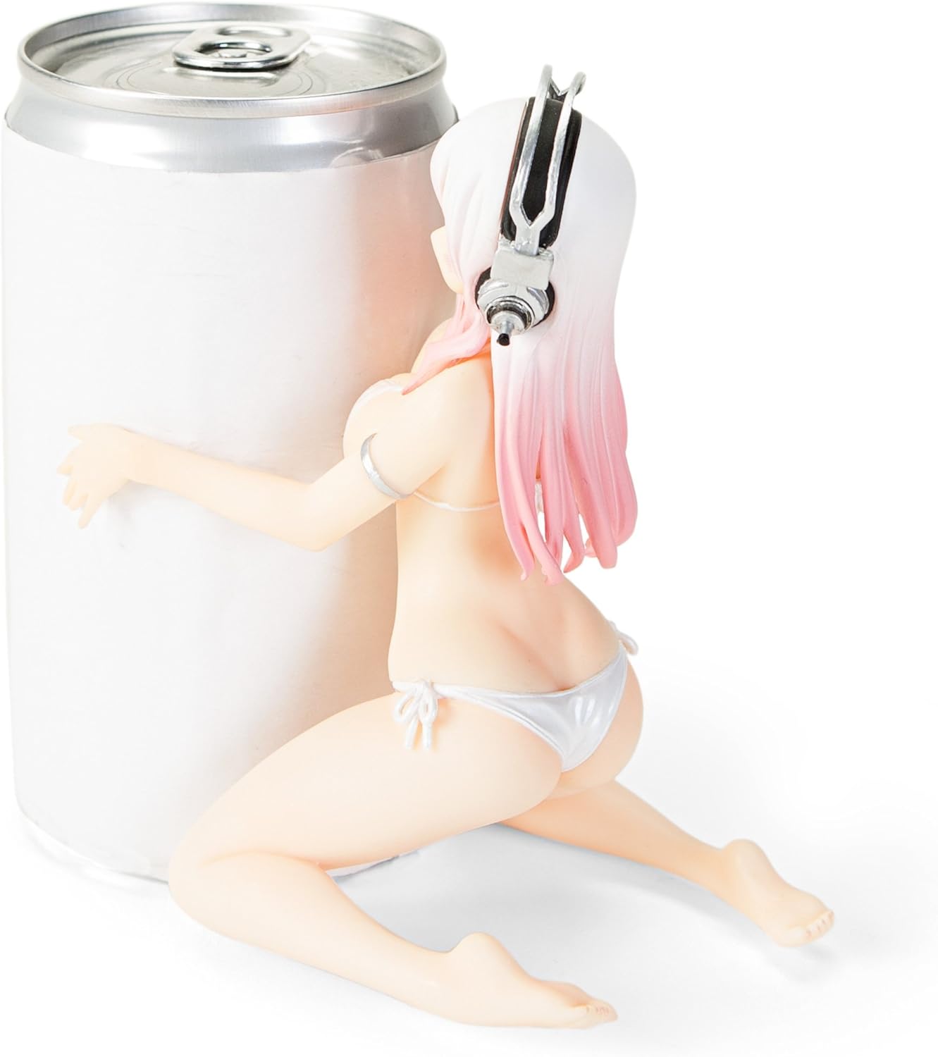 Furyu 5" Super Sonico Friend Hold Figure White Ver