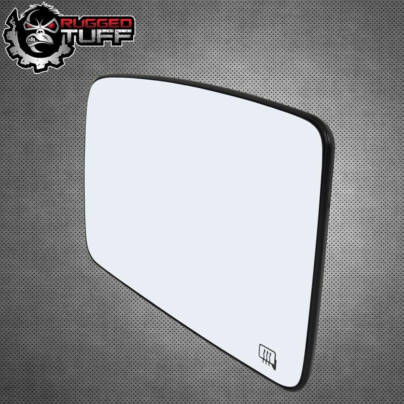 Miniatura 8 de Montaje de cristal del espejo lateral del conductor con placa trasera de plástico calentada compatible con Ford Expedition, Lincoln Navigator