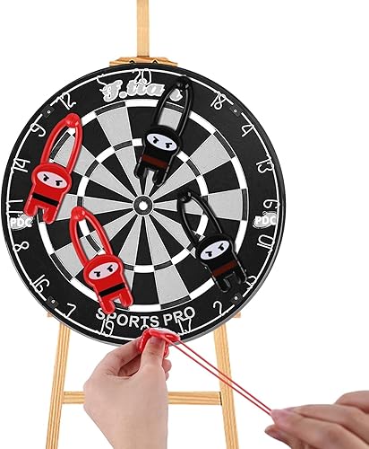 Miniatura 4 de Shindel 40 piezas de ninjas voladores, juguetes ninja elásticos para niños, bolsas de regalo, caja del tesoro del aula, premios de carnaval,