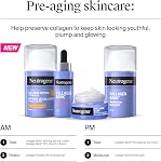 Neutrogena Collagen Peptide Moisturizer with SPF 30 Sunscreen, Daily Anti-Aging Face & Neck Collagen Peptide Cream with Micro-Peptides & SPF, 59 mL