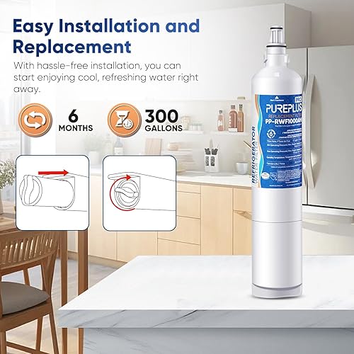 Vista 25 de PUREPLUS 5231JA2006A 9990 Reemplazo para LG LT600P, kenmore 9990, 5231JA2006B, KENMORECLEAR 46-9990, R-9990, FML-2, RWF1000A, LSC27931ST, LFX25960ST