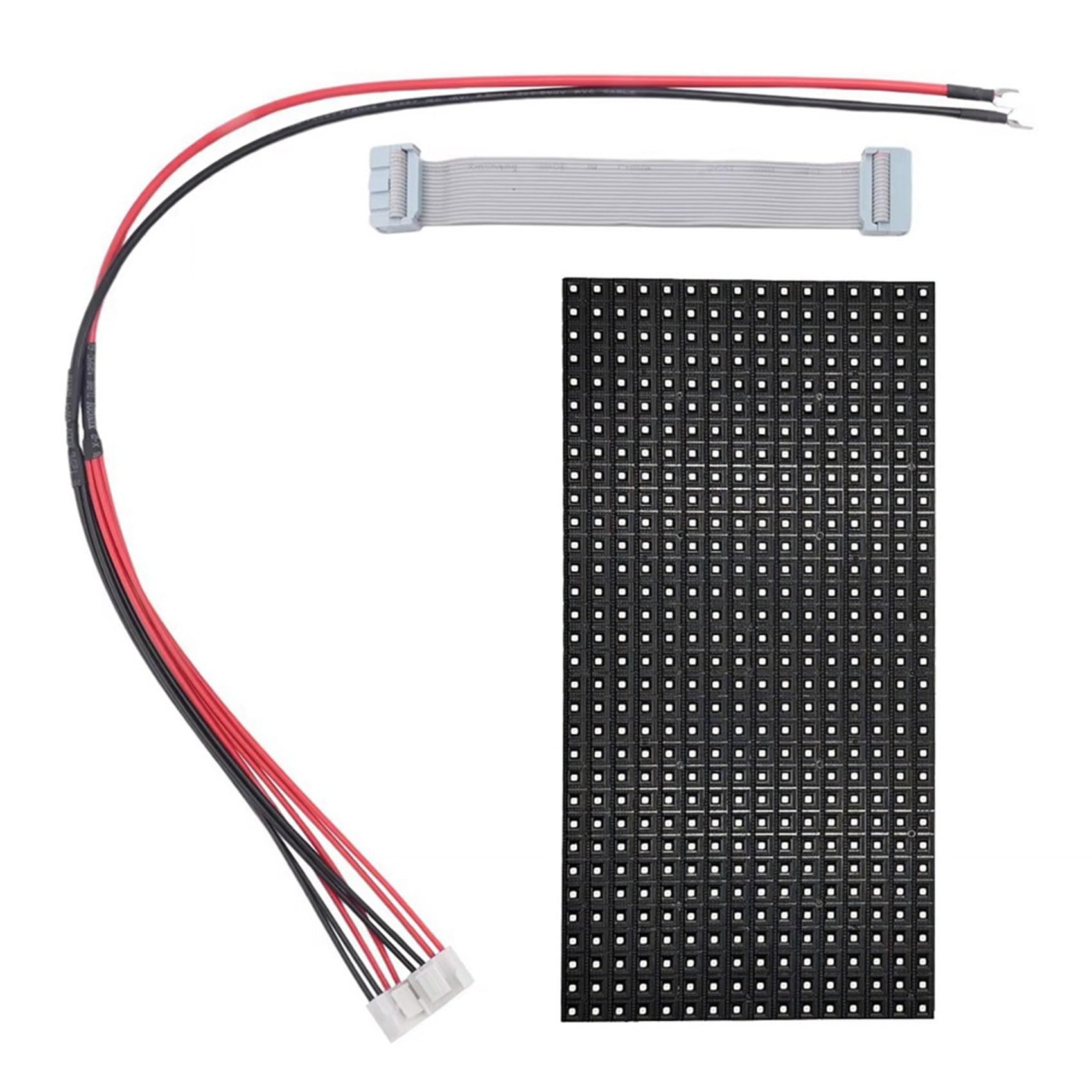 10 Pezzi P10 Modulo LED per Esterni A Colori Completi HUB75 SMD3535 32x16 Pixel Pannello Display LED 320x160mm 1/4S Driver