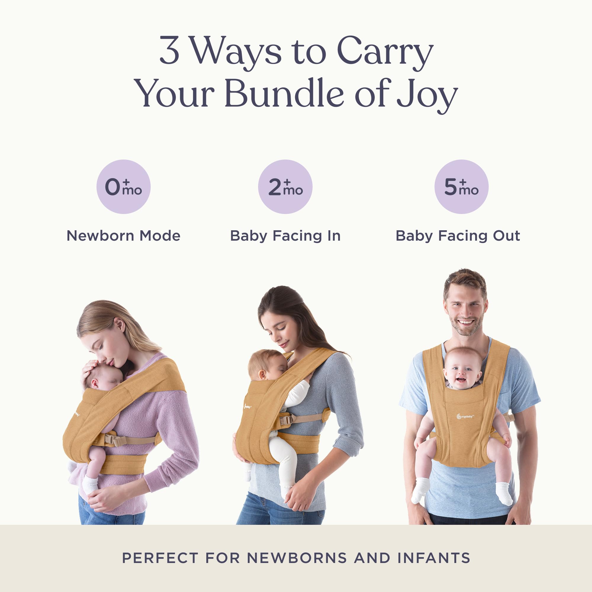 Amazon.com: Ergobaby Embrace Newborn Baby Carrier for Infants 0-12