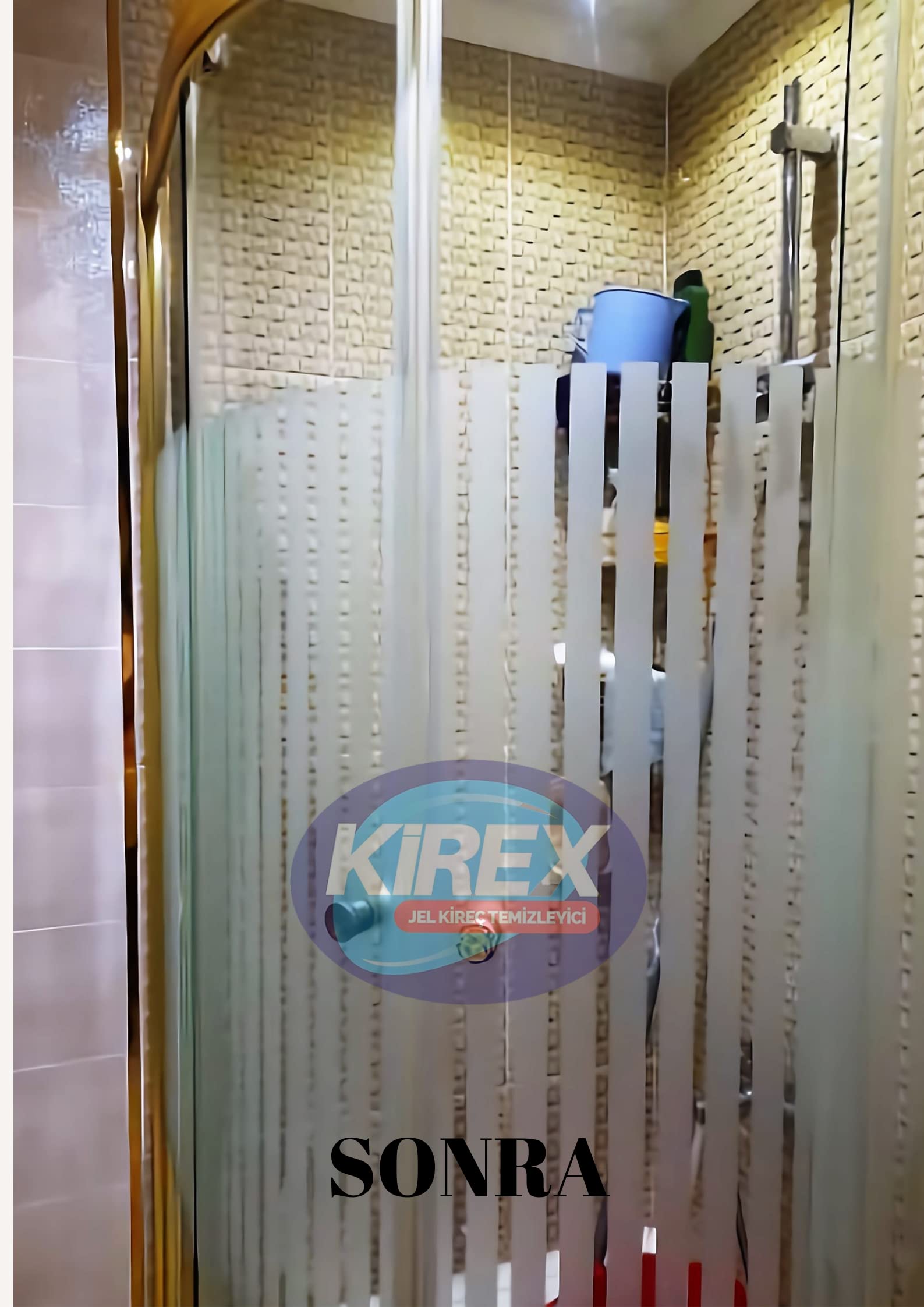 Kirex Kireç Lekesi Temizleyici Duşakabin ve Cam yüzeyler için 450 ml. (1)