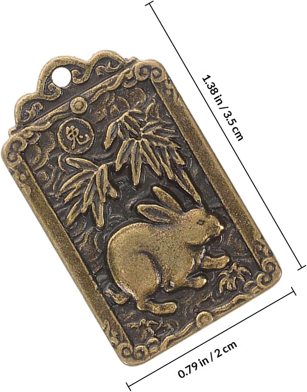 10pcs Brass Ornament Pendants with Vintage Creative Design, Animal Style Amulets for Accessories and Decorative Pieces, Chic Chinese Zodiac Keychain Charms