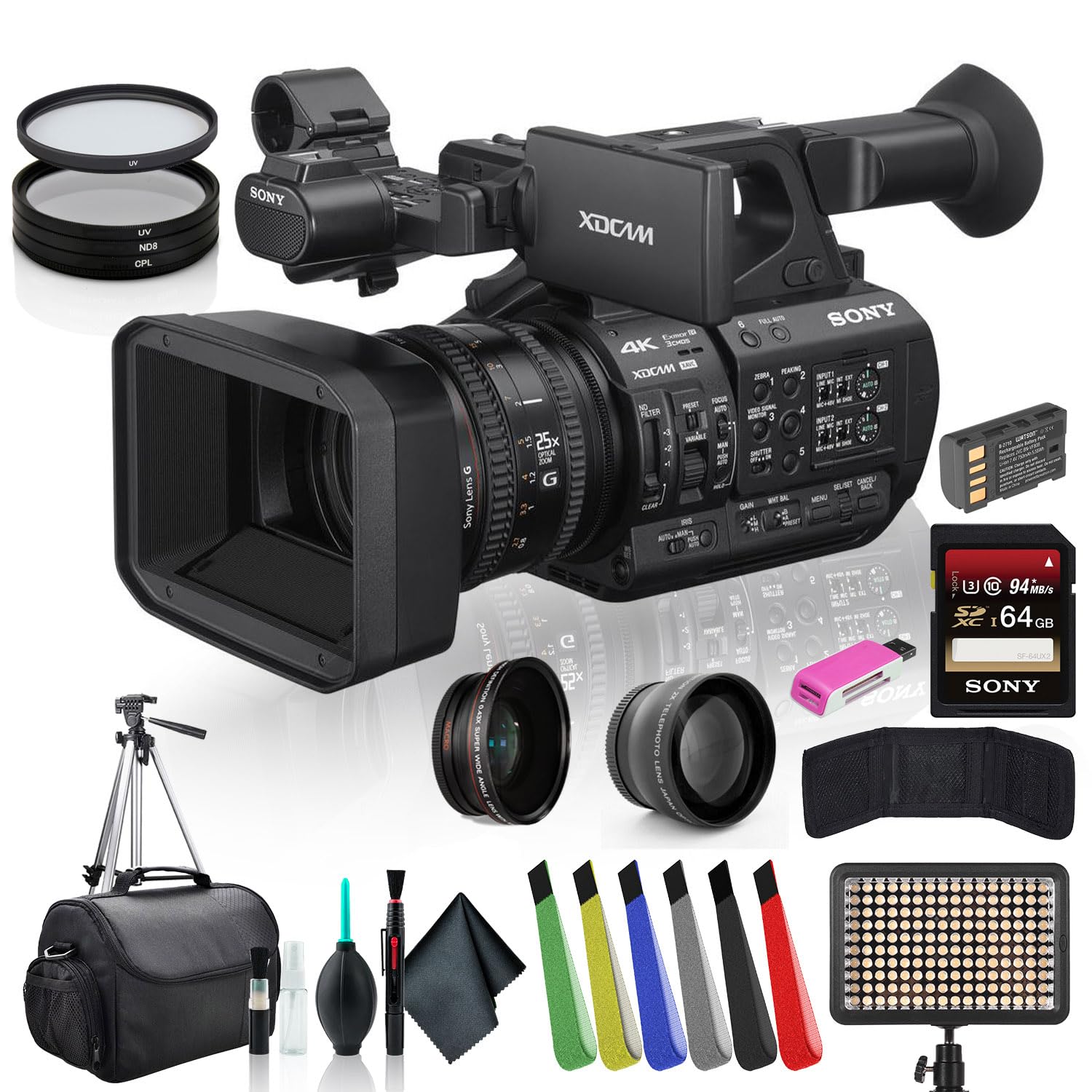 Amazon.com : Sony PXW-Z190V 4K XDCAM Camcorder PXW-Z190V