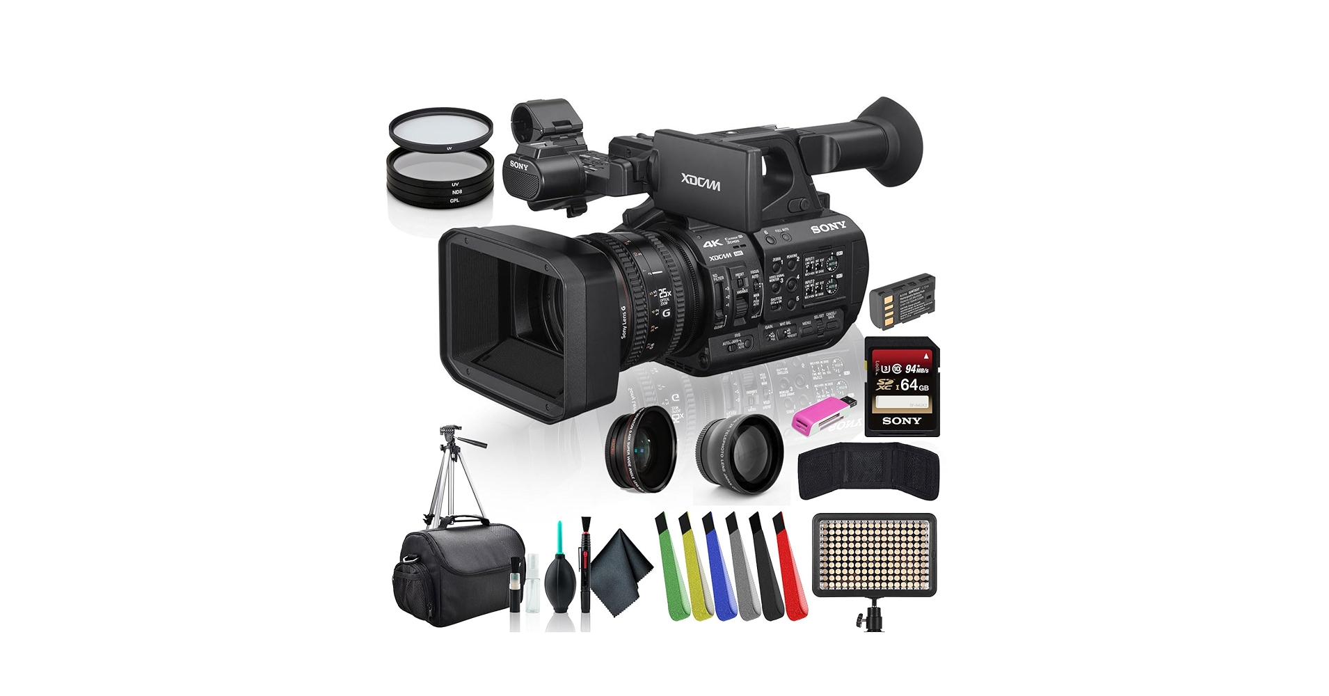 SONY PXW-Z190V 業務用デジタルビデオカメラ 4K Amazon.com: Sony PXW-Z190V 4K XDCAM Camcorder PXW-Z190V with