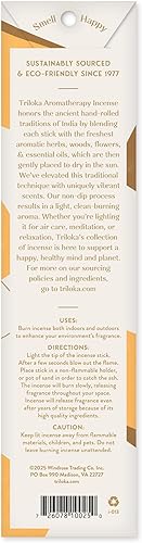 Vista 63 de Triloka Incienso original, sándalo, 10 varillas