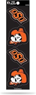 Rico Industries NCAA Oklahoma State Cowboys Quad Decal
