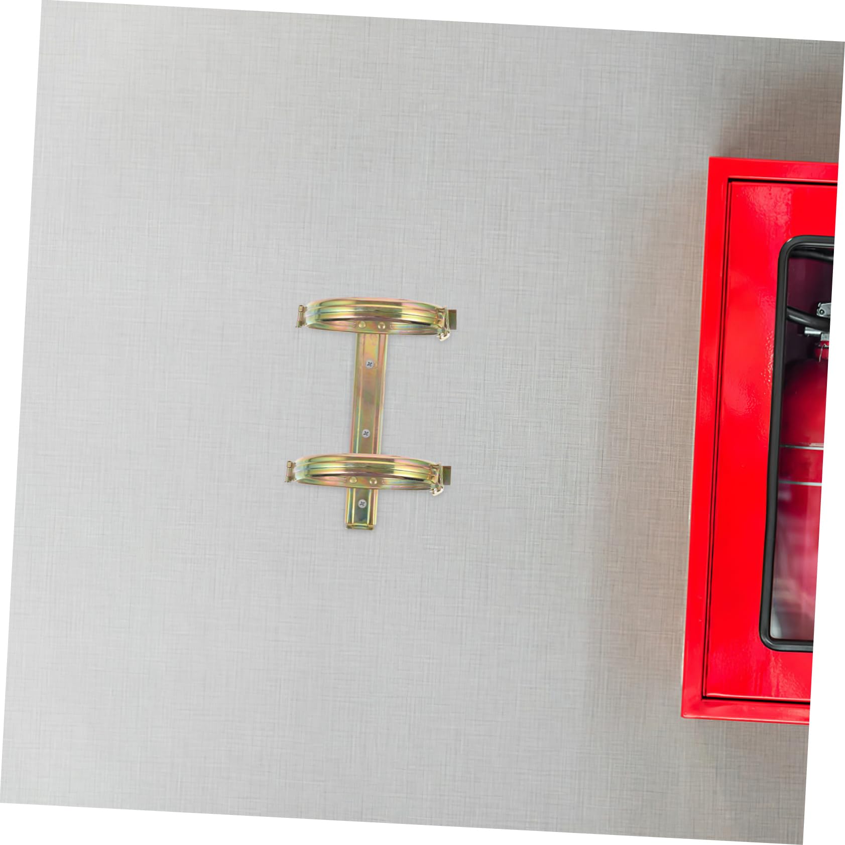 Angoily Soporte De Pared Para Extintor De Incendios (3 Unidades) De Metal Fácil De Instalar.