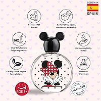 Vista 2 de Minnie Mouse, Disney, Fragrance, for Kids, Eau de Toilette, EDT, 3.4oz, 100ml, Perfume, Spray, Made in Spain, by Air Val International