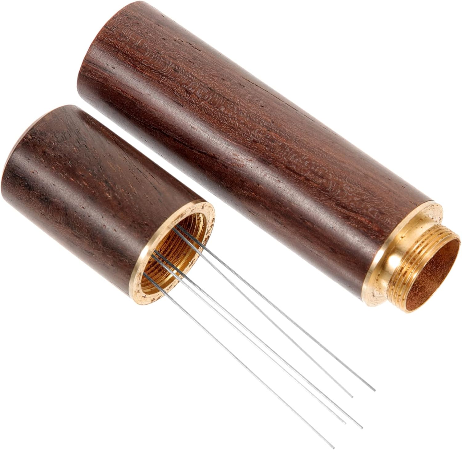 4pcs Coffee Powder Stirrer Distribution Needle for Espresso Machines Easy to Clean Nonstick for Home Use Handle Pin Design